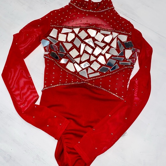 Gorgeous Mirrored Dance Costume - Picture 1 of 7